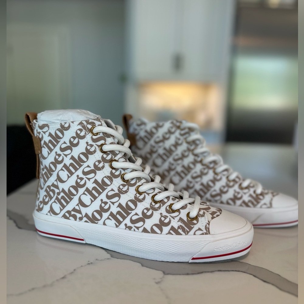 Authentic See by Chloe Aryana High Tops NWT